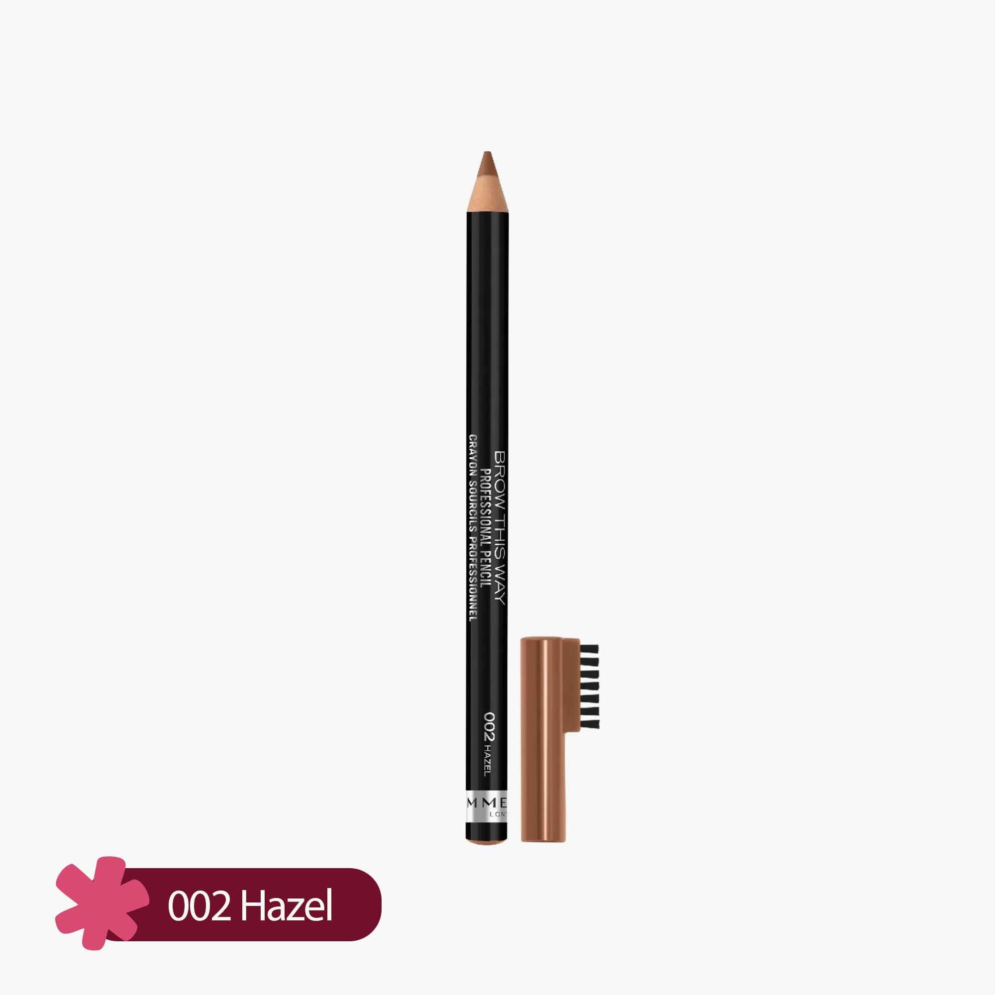 Rimmel Brow This Way Professional Pencil 002 Hazel 1.4gm