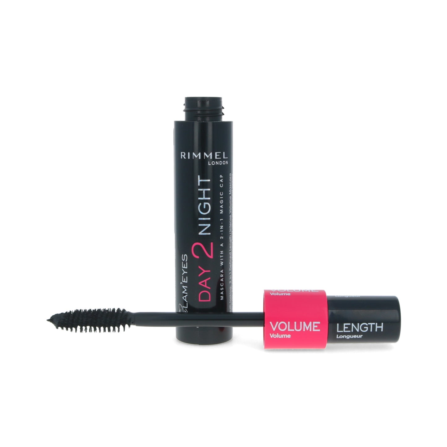 Rimmel Day 2 Night Mascara With A 2 In 1 Magic Cap 1 Piece