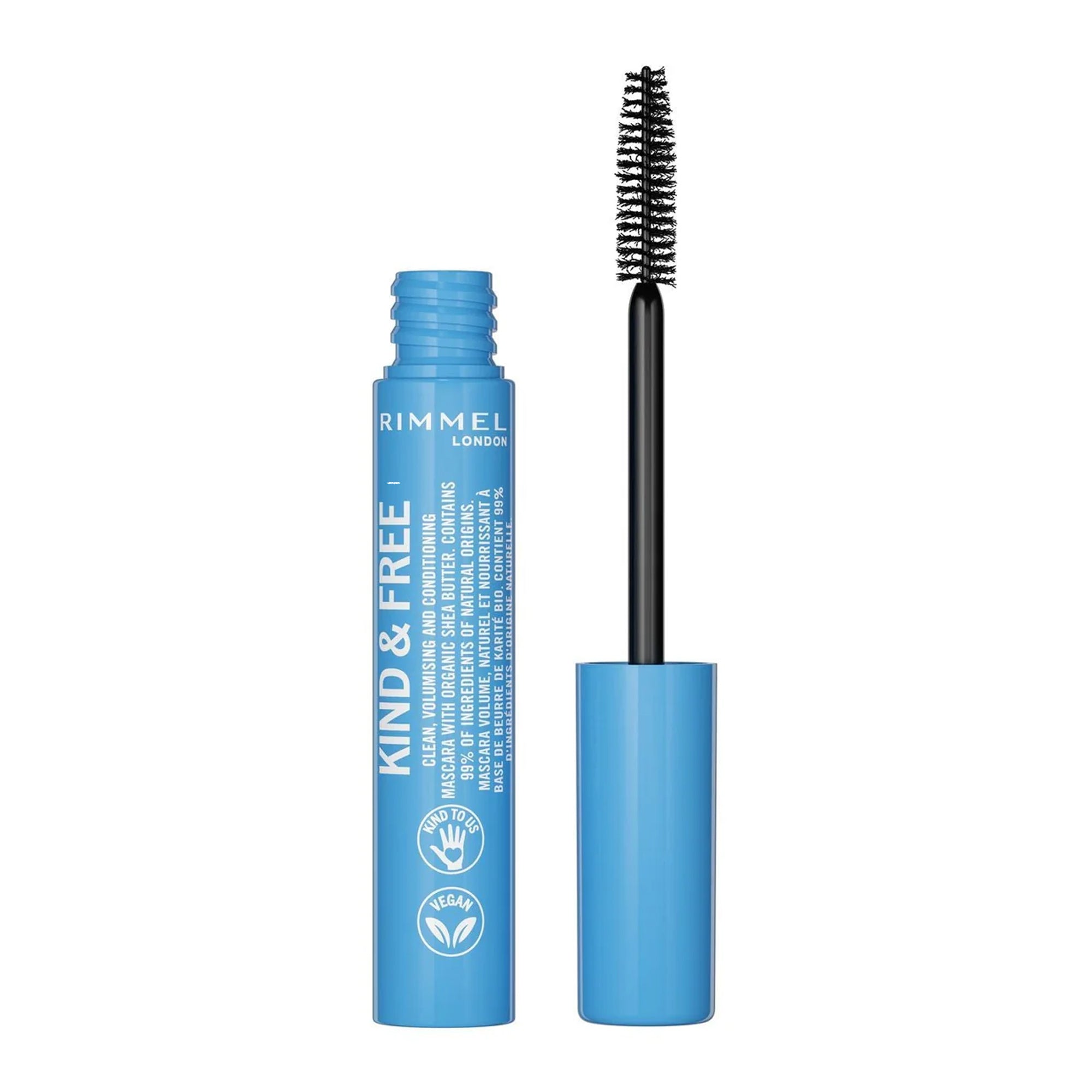Rimmel Kind & Free Clean, Volumizing & Conditioning Mascara 001 Black 7ml