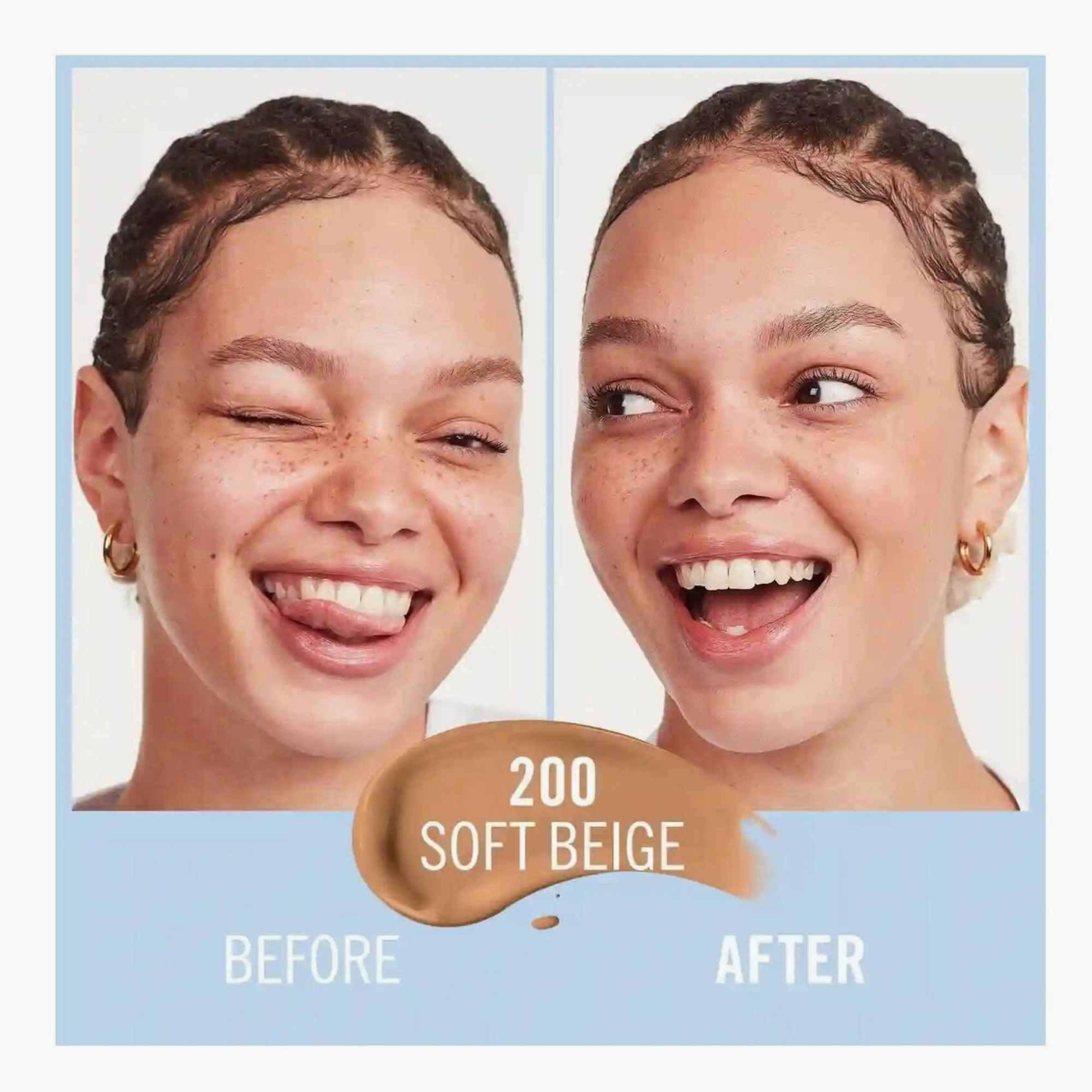 Rimmel Kind & Free Moisturising Skin Tint Foundation 200 Soft Beige 30ml