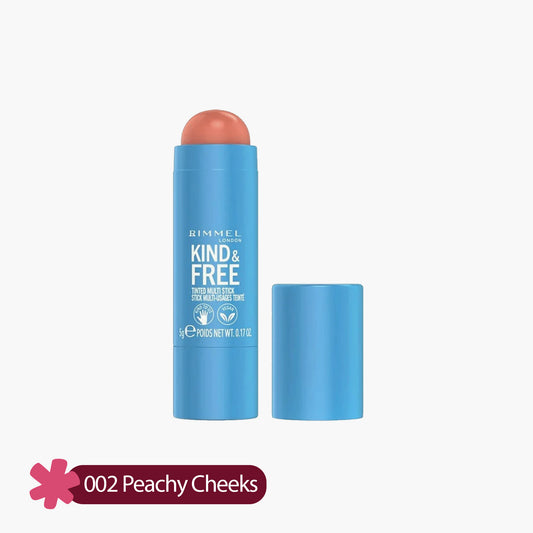 Rimmel Kind & Free Tinted Multi Stick 002 Peachy Cheeks 5gm