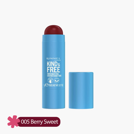 Rimmel Kind & Free Tinted Multi Stick 005 Berry Sweet 5gm