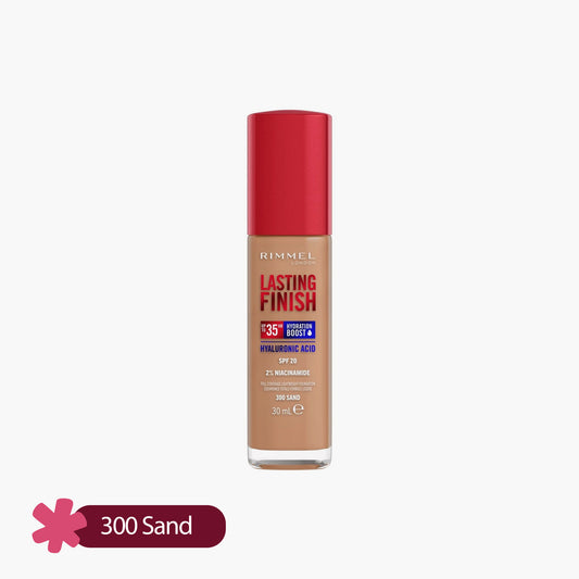Rimmel Lasting Finish 35HR Full Coverage Lightweight Foundation 300 Sand 30ml