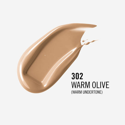 Rimmel Lasting Finish 35HR Full Coverage Lightweight Foundation 302 Warm Olive 30ml