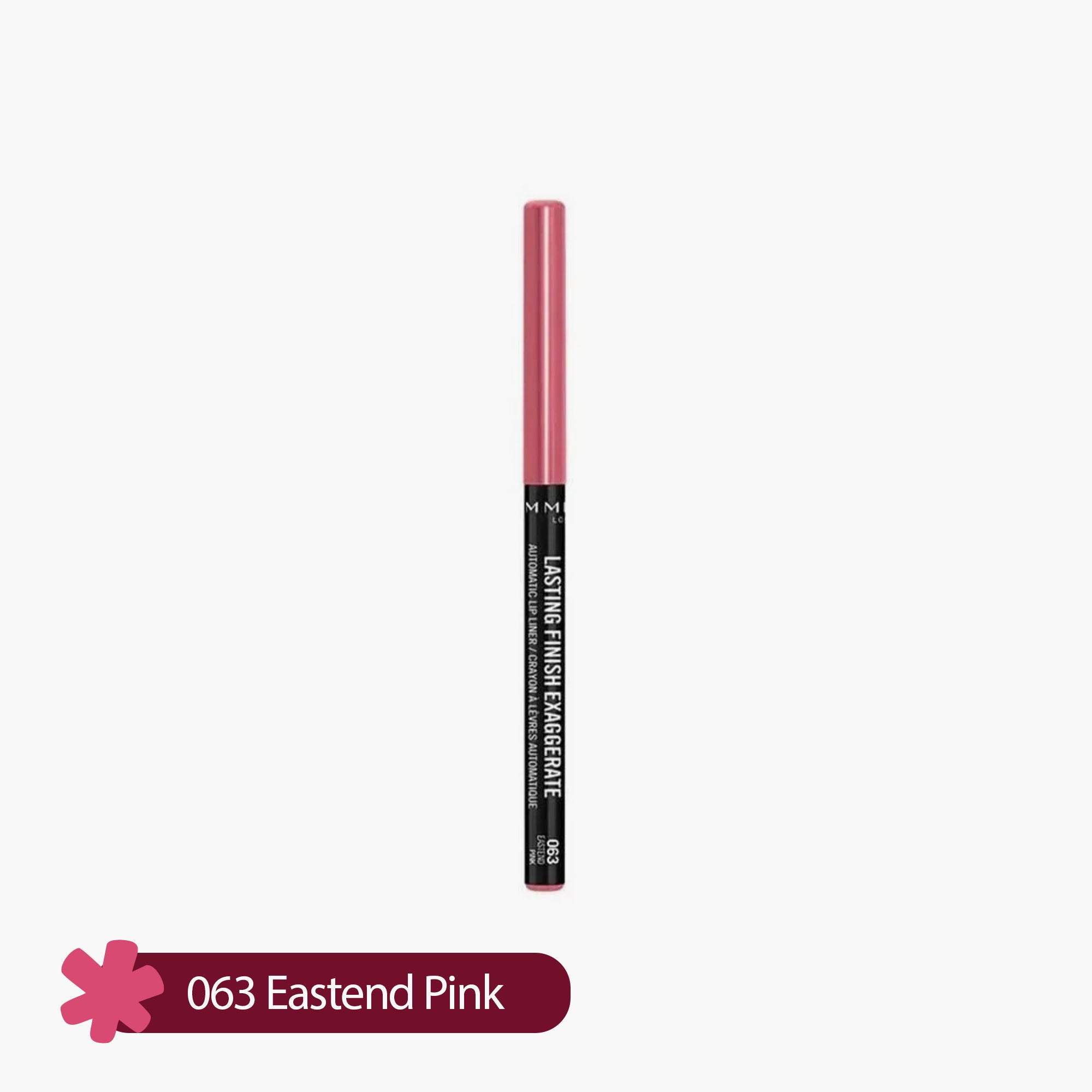 Rimmel Lasting Finish Exaggerate Lip Liner 063 Eastend Pink 0.35gm
