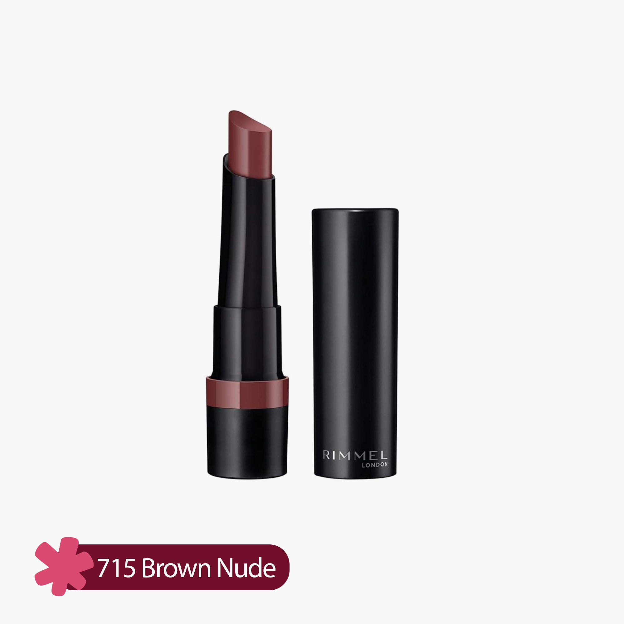 Rimmel Lasting Finish Extreme Lipstick 715 Brown Nude 2.3gm