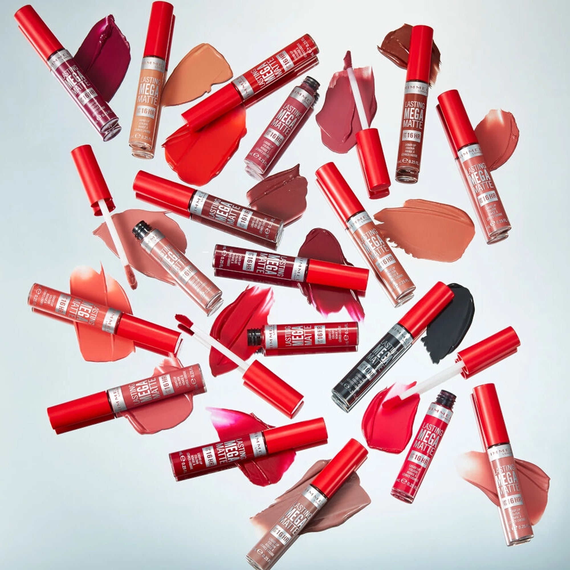 Rimmel Lasting Mega Matte Upto 16HR Liquid Lip Colour 930 Ruby Passion 7.4ml