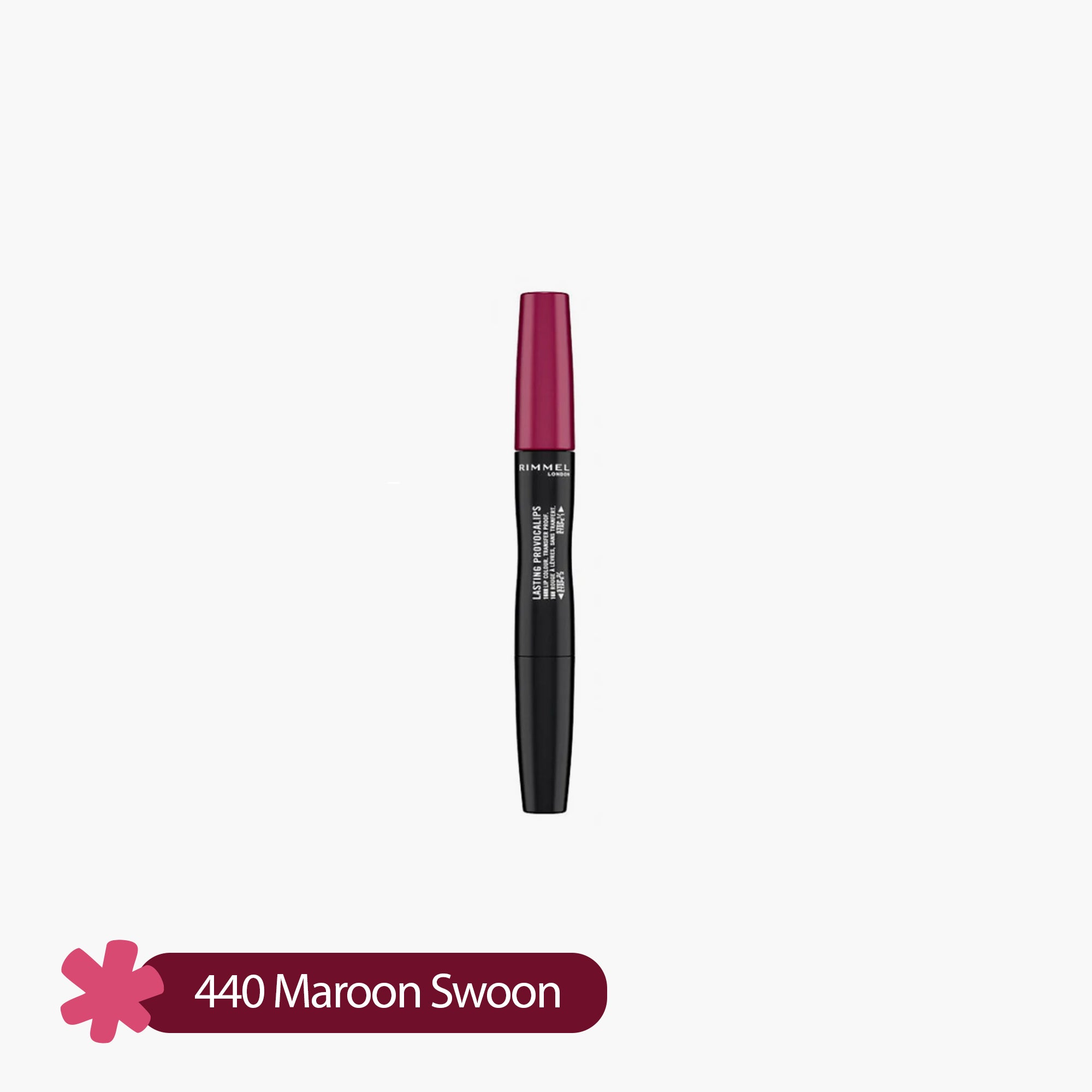 Rimmel Lasting Provocalips Lip Colour 440 Maroon Swoon 2.3ml