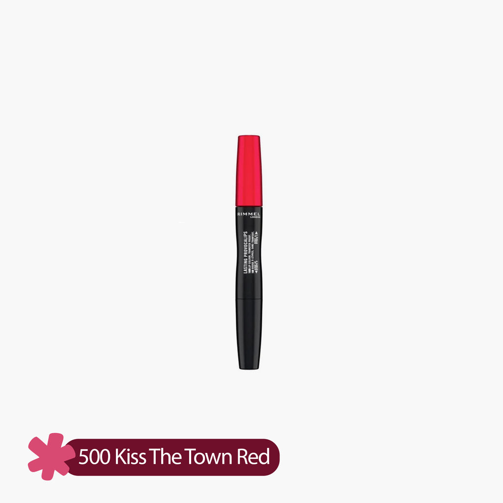 Rimmel Lasting Provocalips Lip Colour 500 Kiss The Town Red 2.3ml
