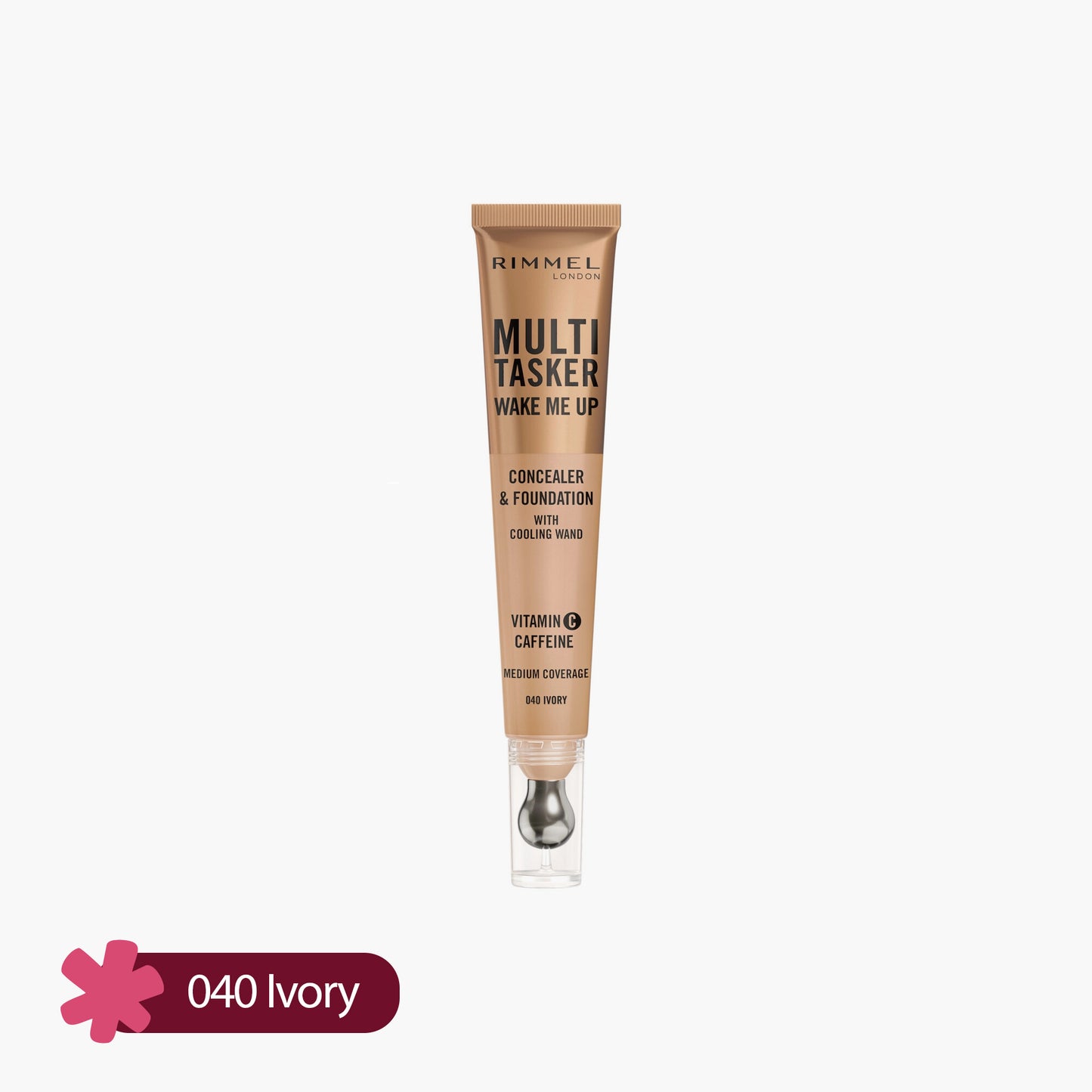 Rimmel Multi Tasker Wake Me Up Concealer & Foundation 040 Ivory 20ml