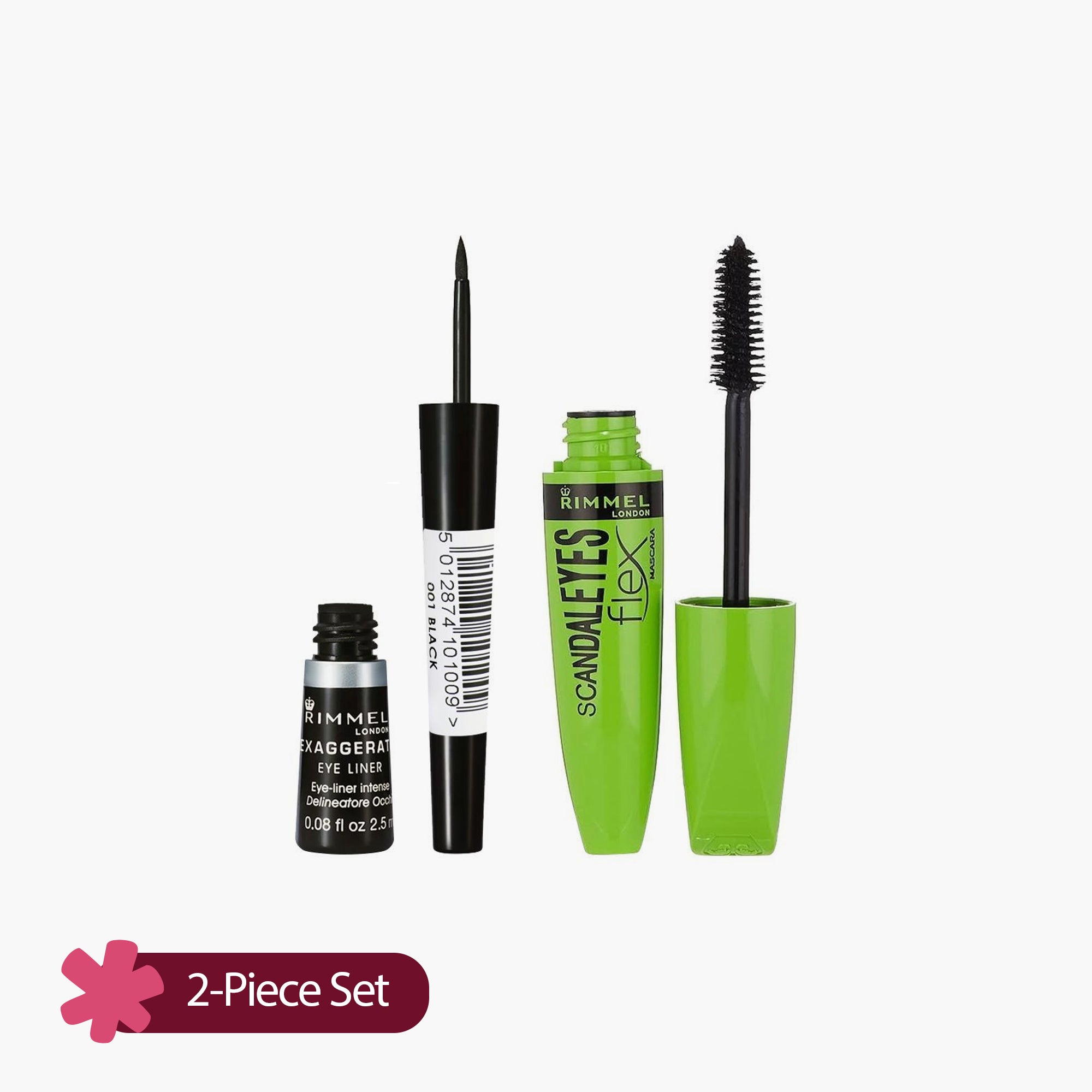 Rimmel Scandal'Eyes Flex Mascara + Scandal'Eyes Exaggerate Liquid Eyeliner Set