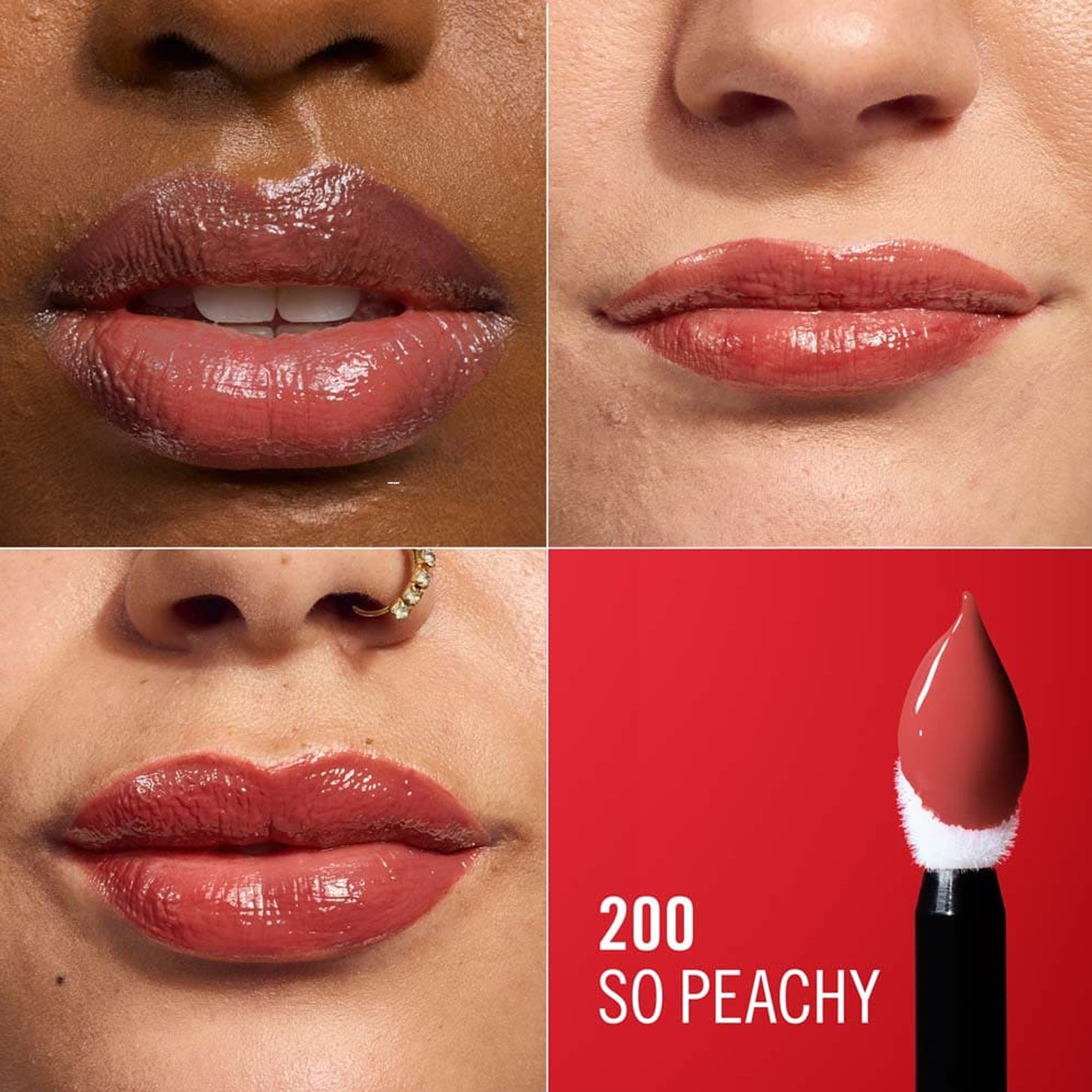 Rimmel Thrill Seeker Lip Latex Liquid Lipstick 200 So Peachy price in Pakistan