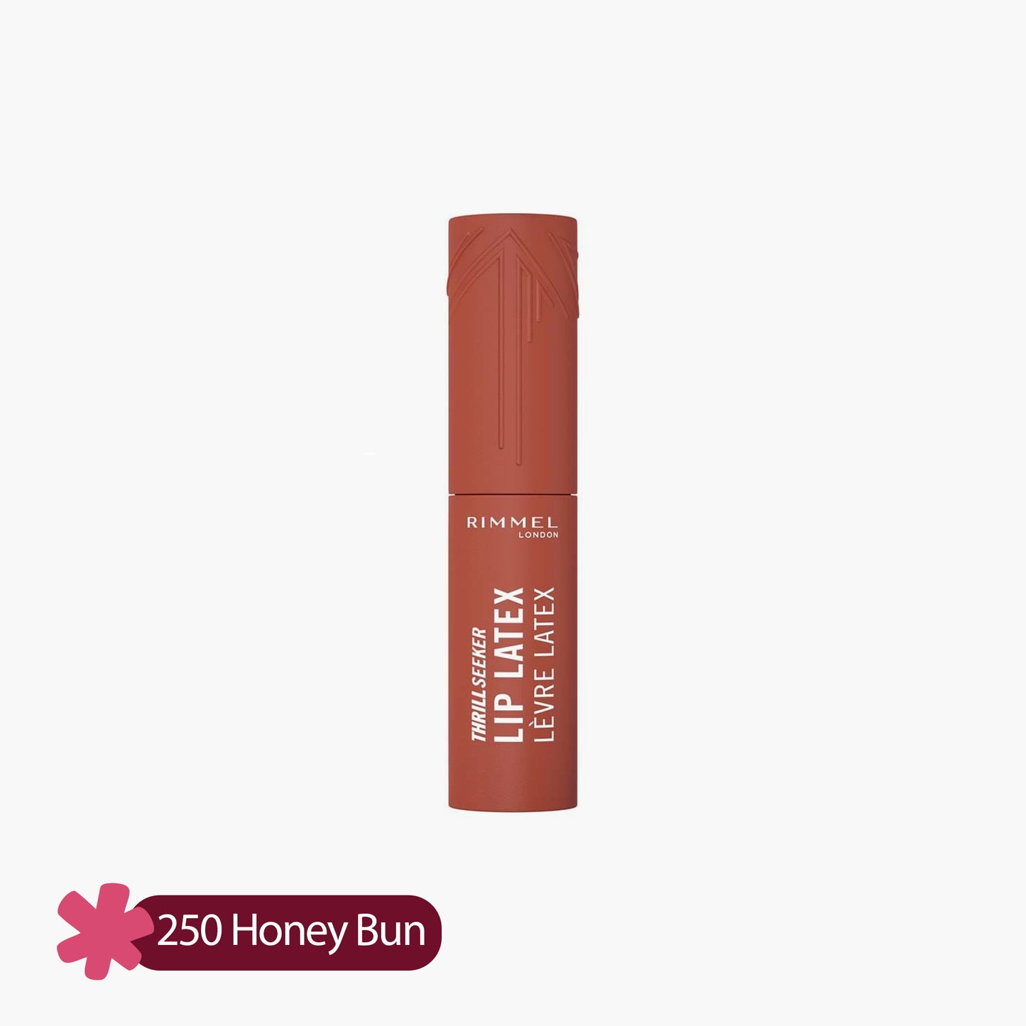 Rimmel Thrill Seeker Lip Latex Liquid Lipstick 250 Honey Bun 1 Piece