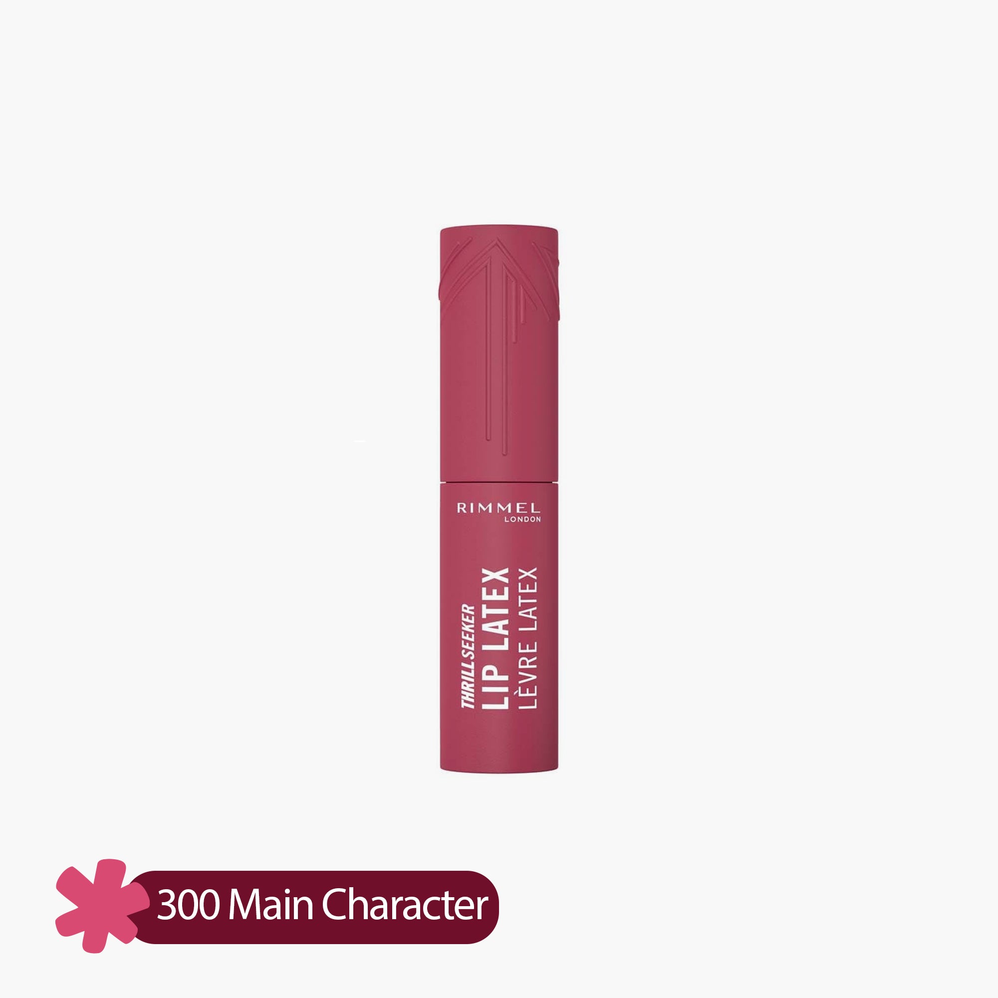 Rimmel Thrill Seeker Lip Latex Liquid Lipstick 300 Main Character 1 Piece