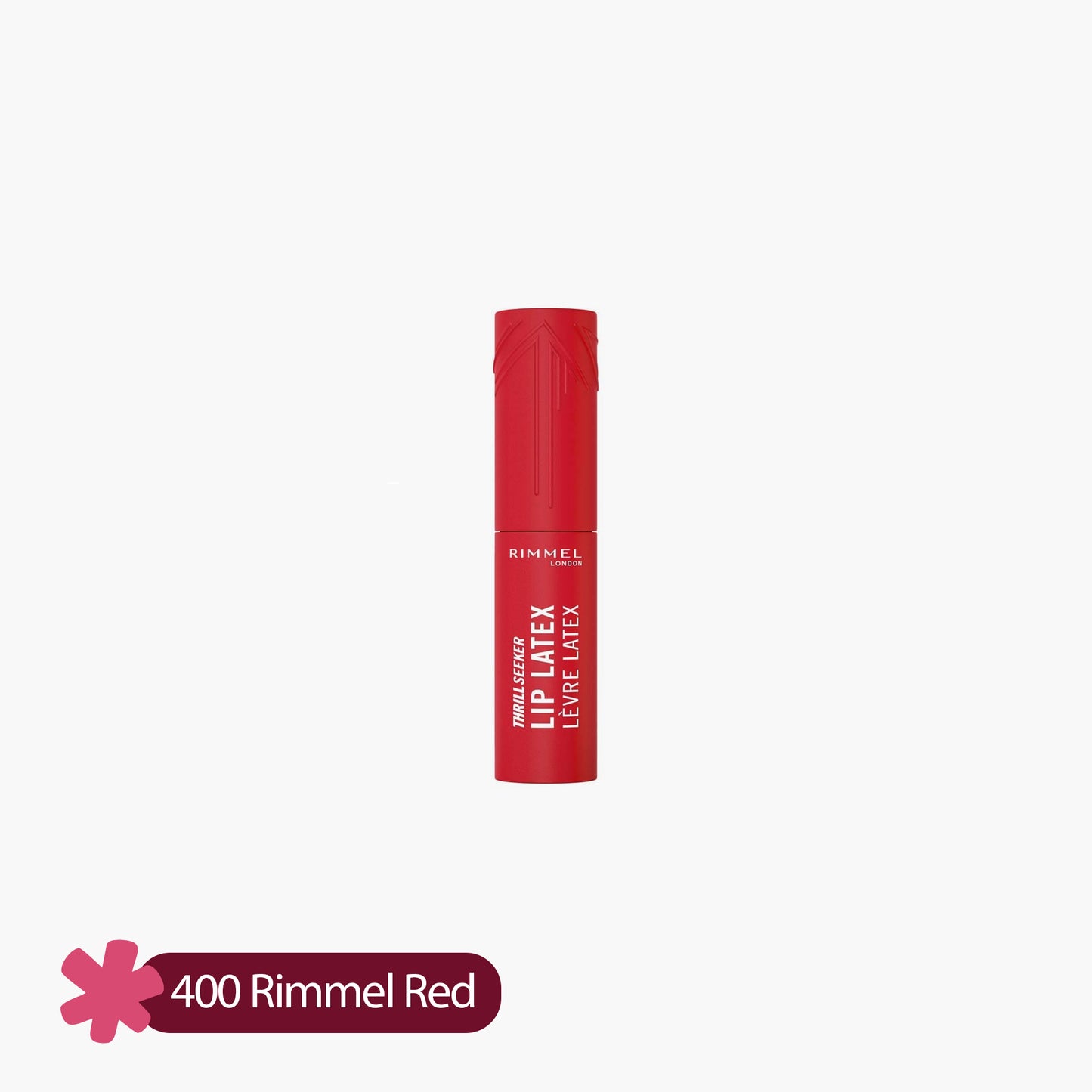 Rimmel Thrill Seeker Lip Latex Liquid Lipstick 400 Rimmel Red 1 Piece