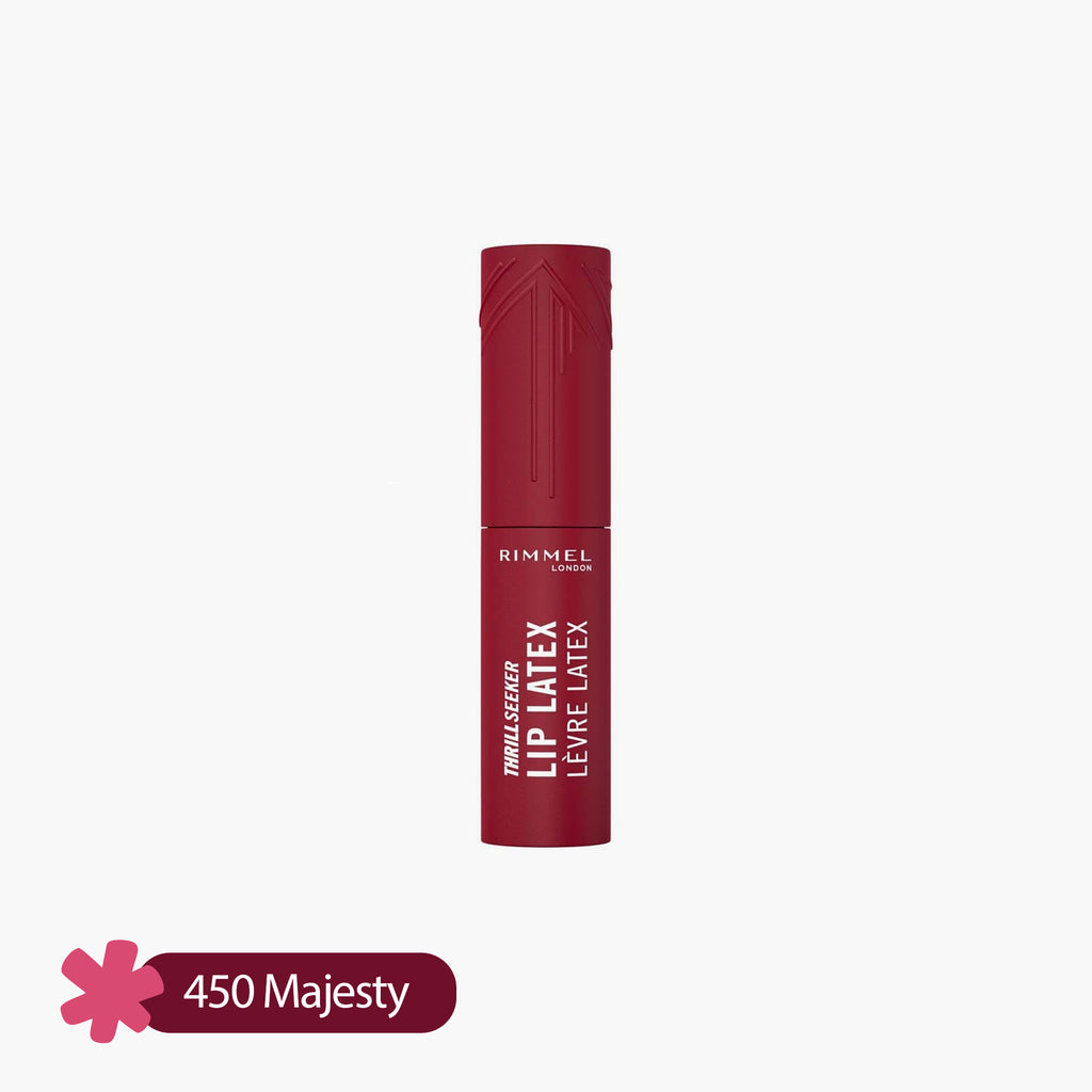 Rimmel Thrill Seeker Lip Latex Liquid Lipstick 450 Majesty 1 Piece