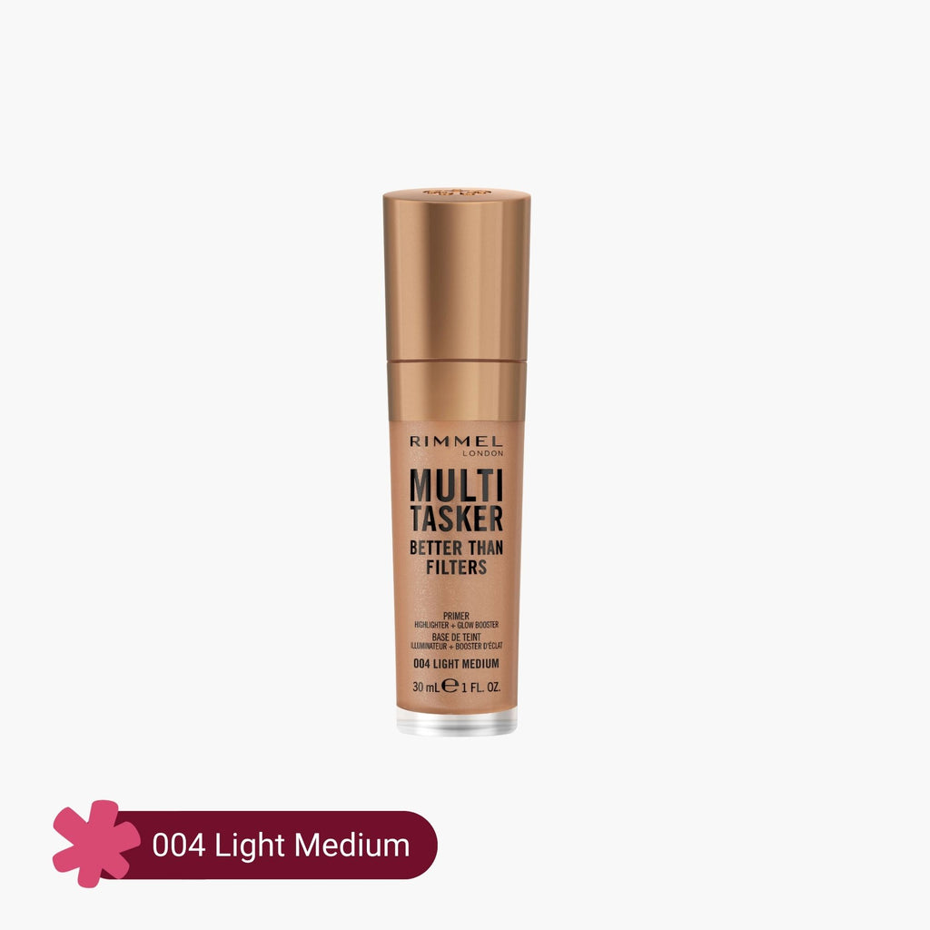 Rimmel Multi Tasker Better Than Filters Primer Highlighter+Glow Booster 004 Light Medium 30ml