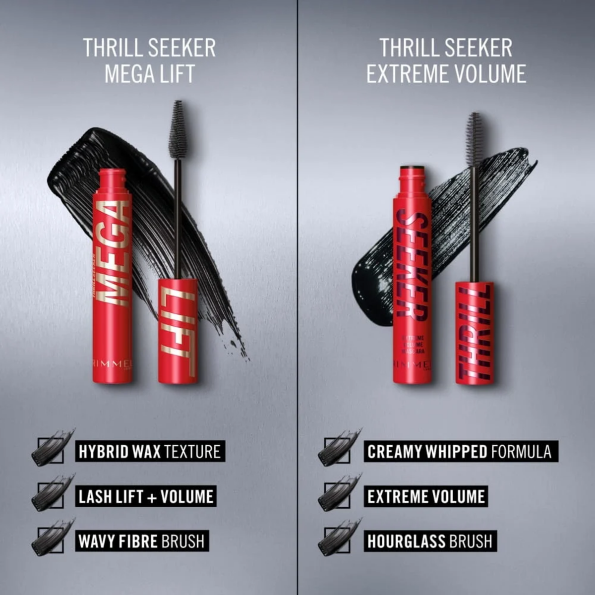 Rimmel Thrill Seeker Mega Lift Mascara 10ml
