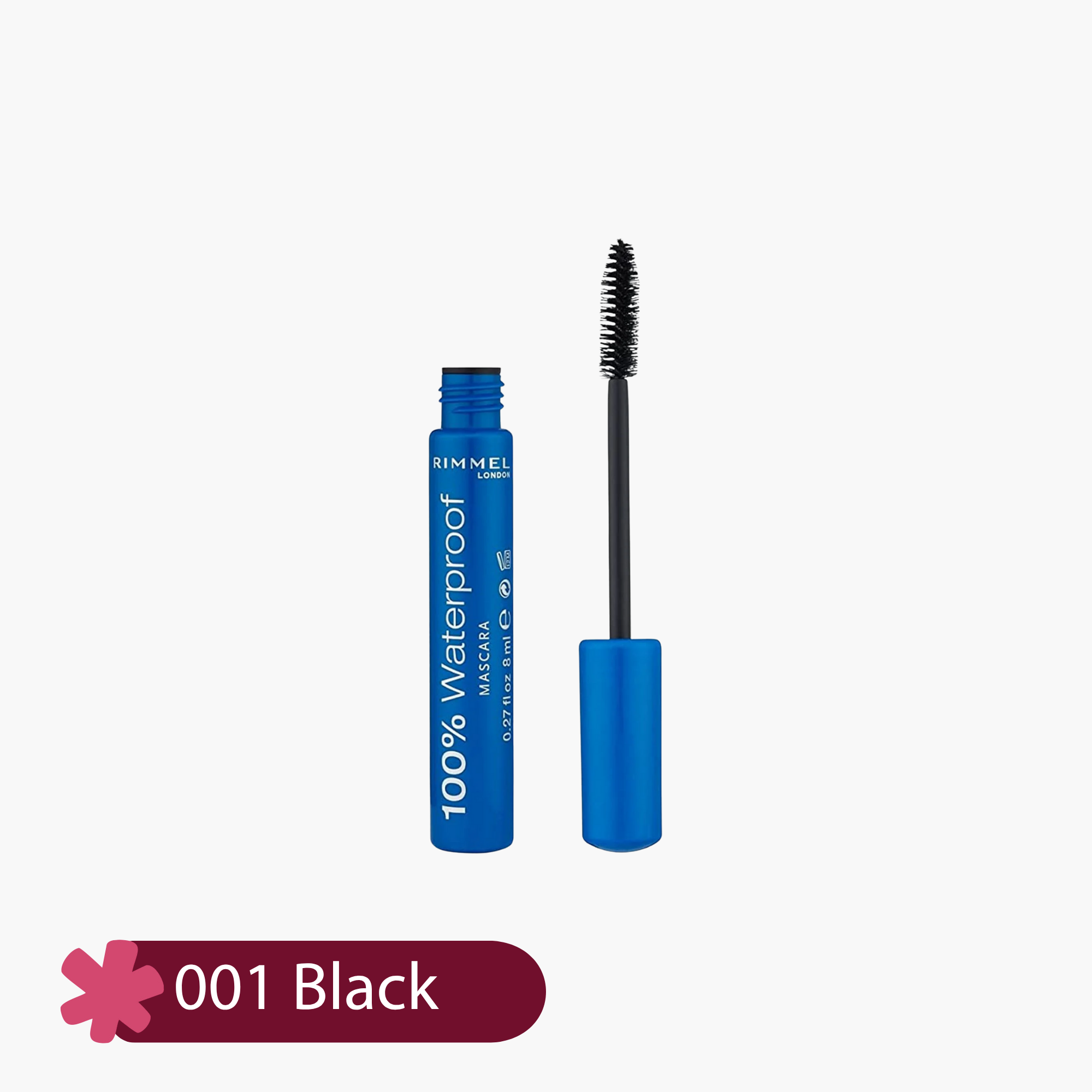 Rimmel 100% Waterproof Mascara 8ml