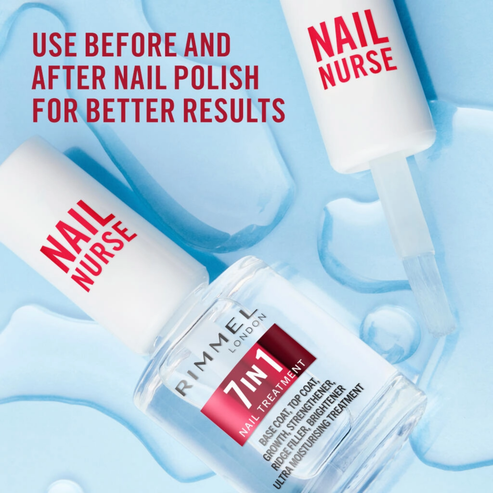 Rimmel Nail Nurse 7 in 1 Nail Treatment 12ml