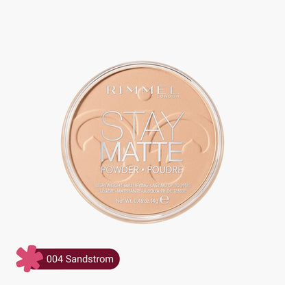 Rimmel Stay Matte Pressed Powder 004 Sandstrom 14gm