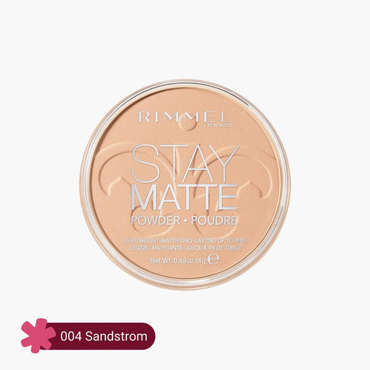 Rimmel Stay Matte Pressed Powder 004 Sandstrom 14gm