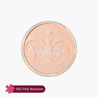Rimmel Stay Matte Pressed Powder 002 Pink Blossom 14gm