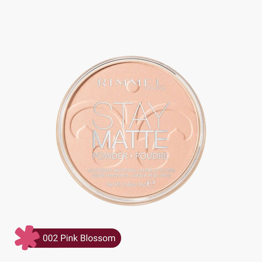 Rimmel Stay Matte Pressed Powder 002 Pink Blossom 14gm