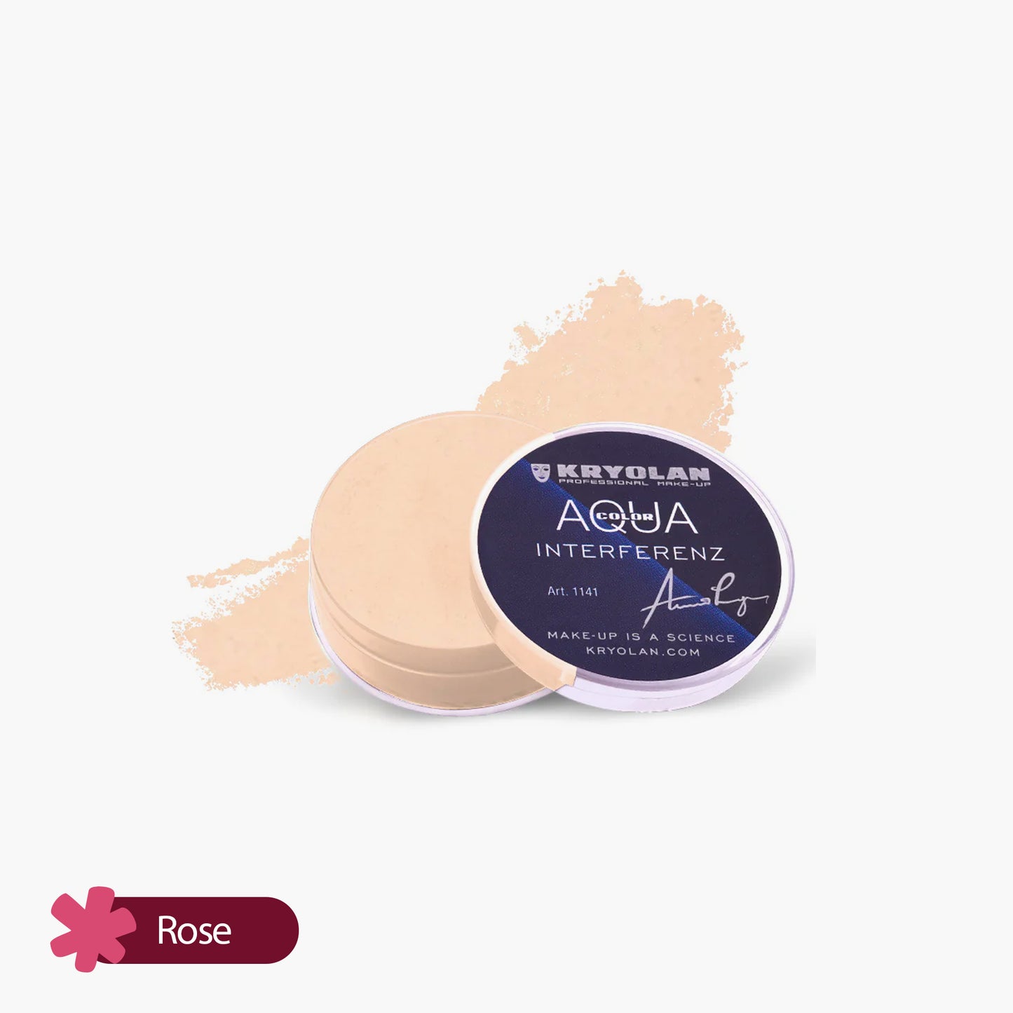 Kryolan Aquacolor Interferenz Rose 8gm