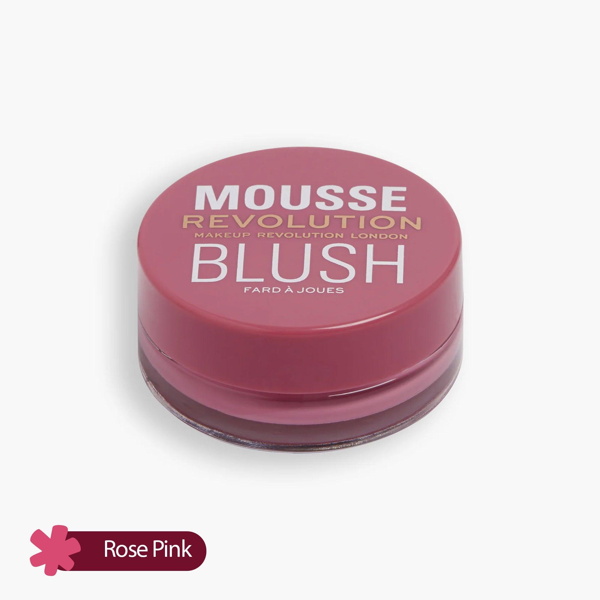 Revolution Mousse Blusher Blossom Rose Pink 6gm