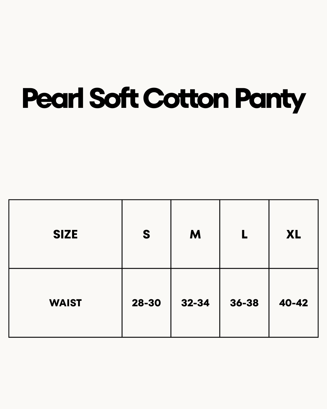 Sajiero Pearl Soft Cotton Panty