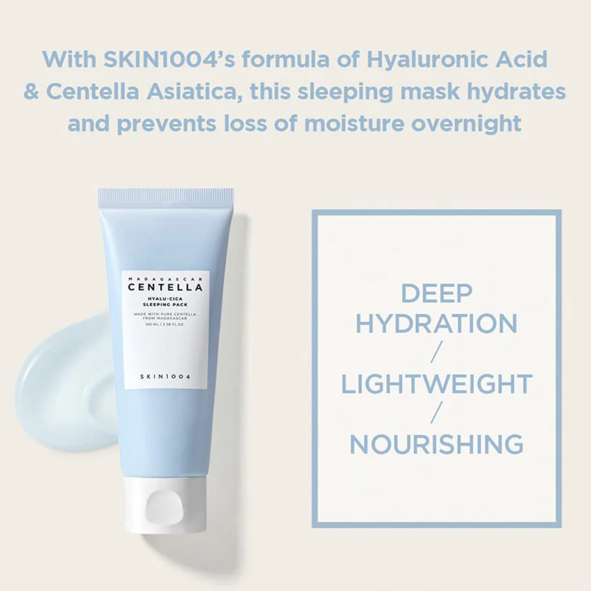 SKIN1004 Madagascar Centella Hyalu-Cica Sleeping Pack 30ml