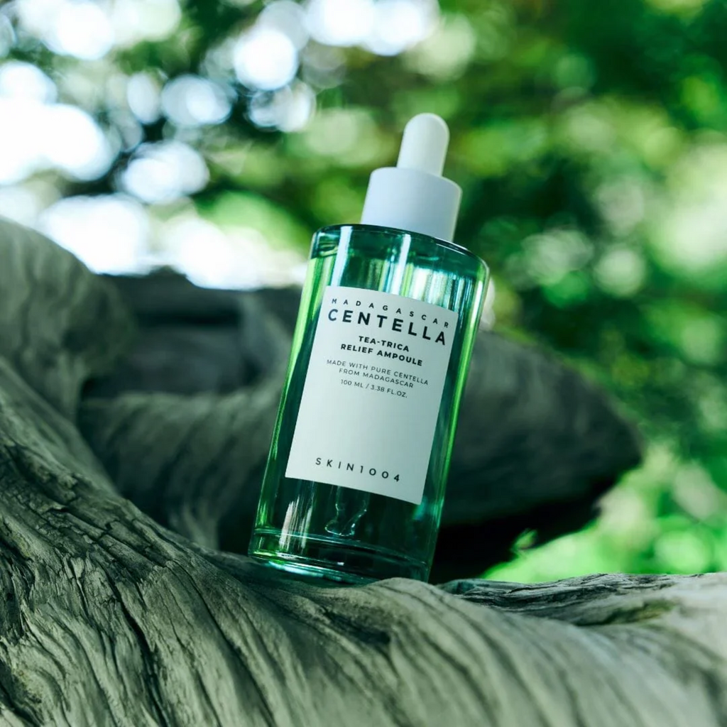 skin1004 madagascar centella tea-trica relief ampoule review
