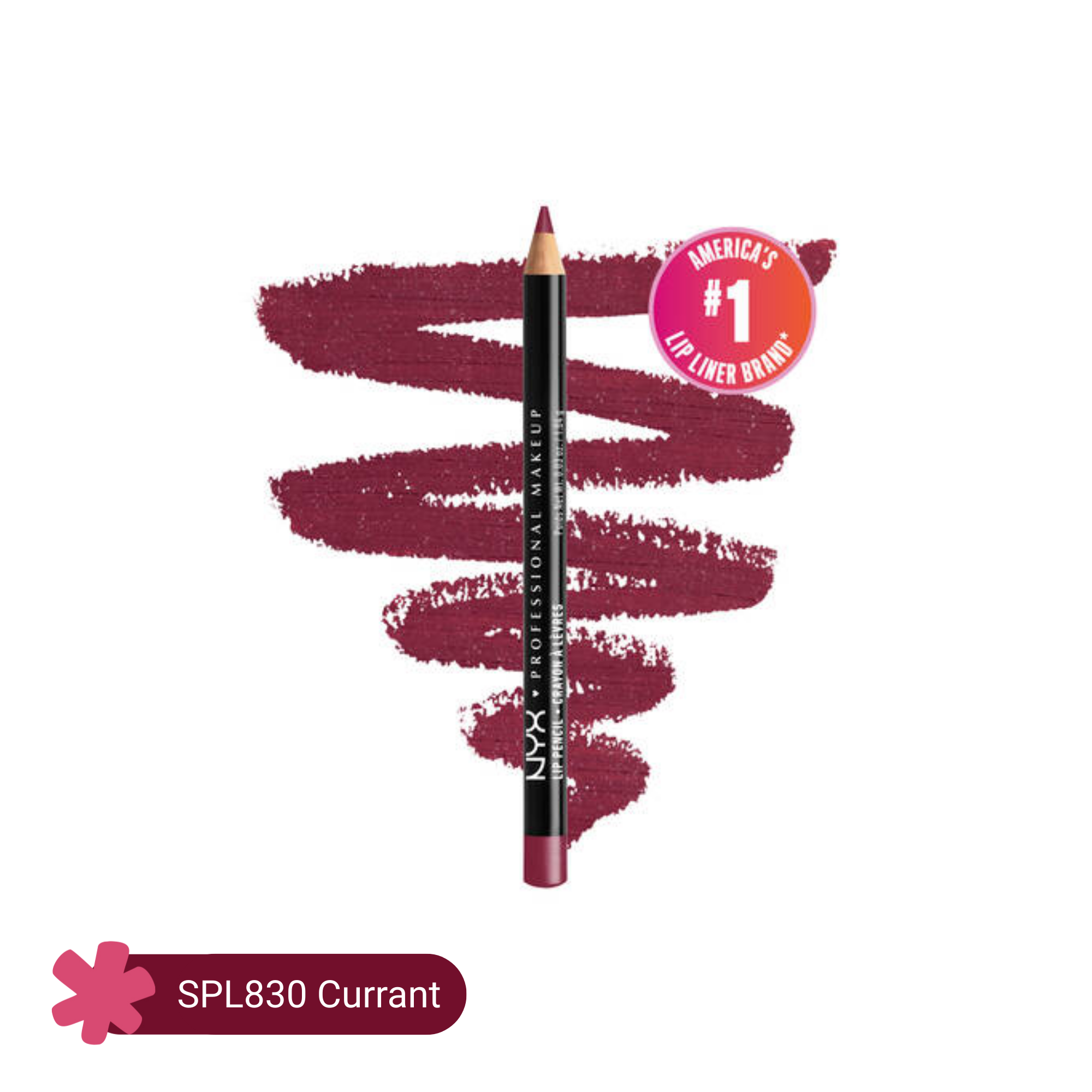 NYX Lip Pencil SPL830 Currant 1.04gm
