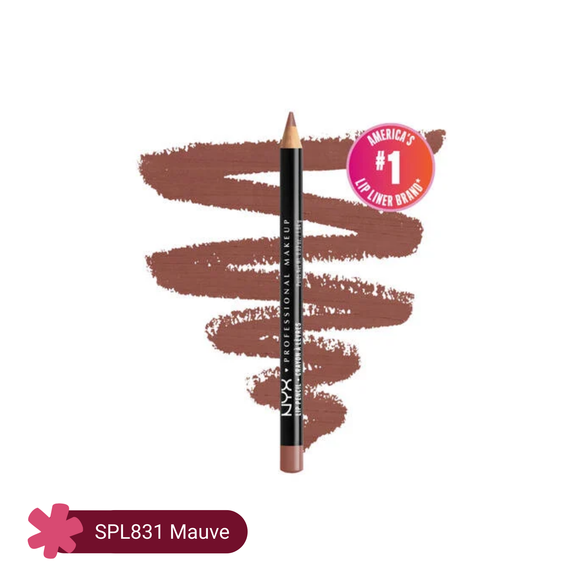 NYX Lip Pencil SPL831 Mauve 1.04gm