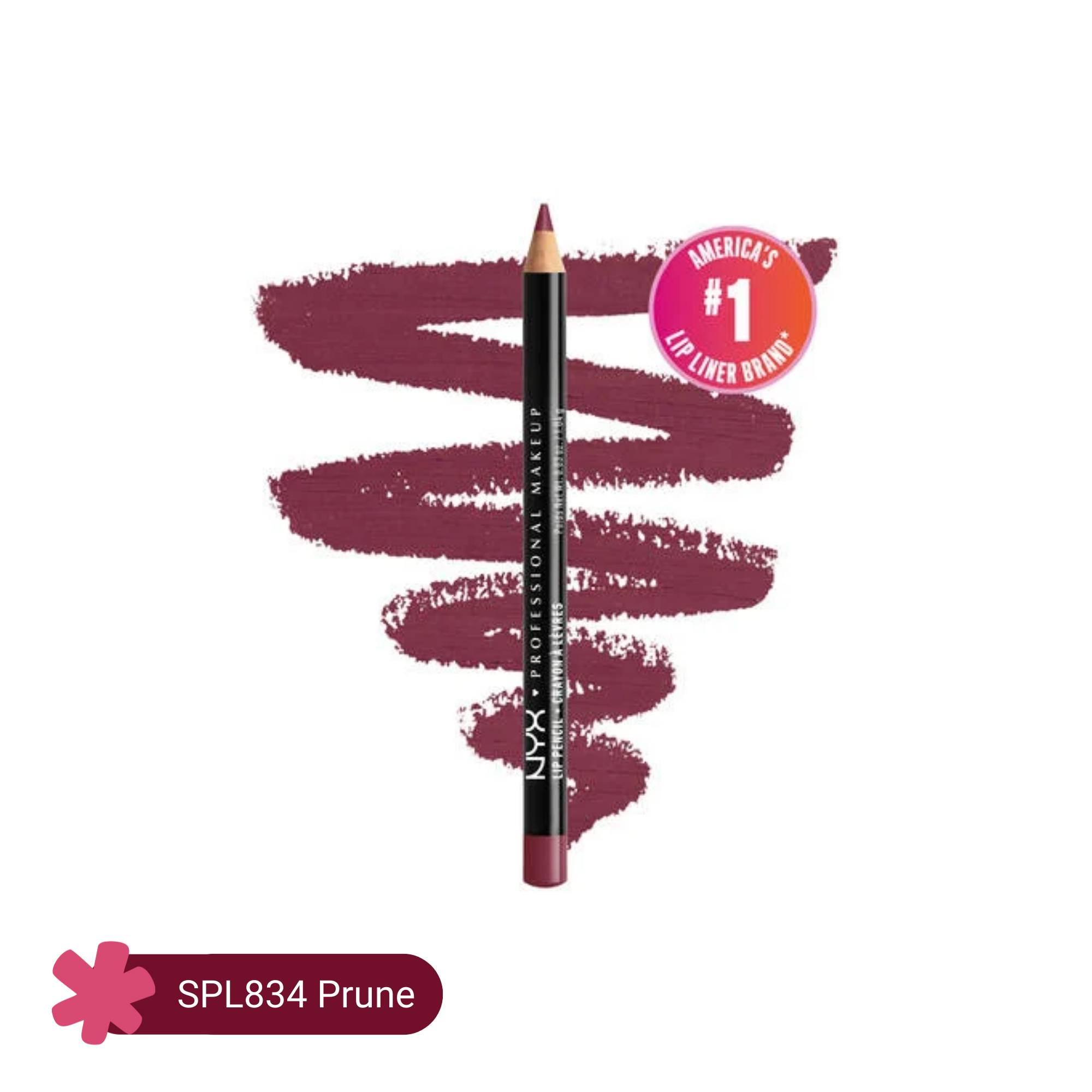 NYX Lip Pencil SPL834 Prune 1.04gm