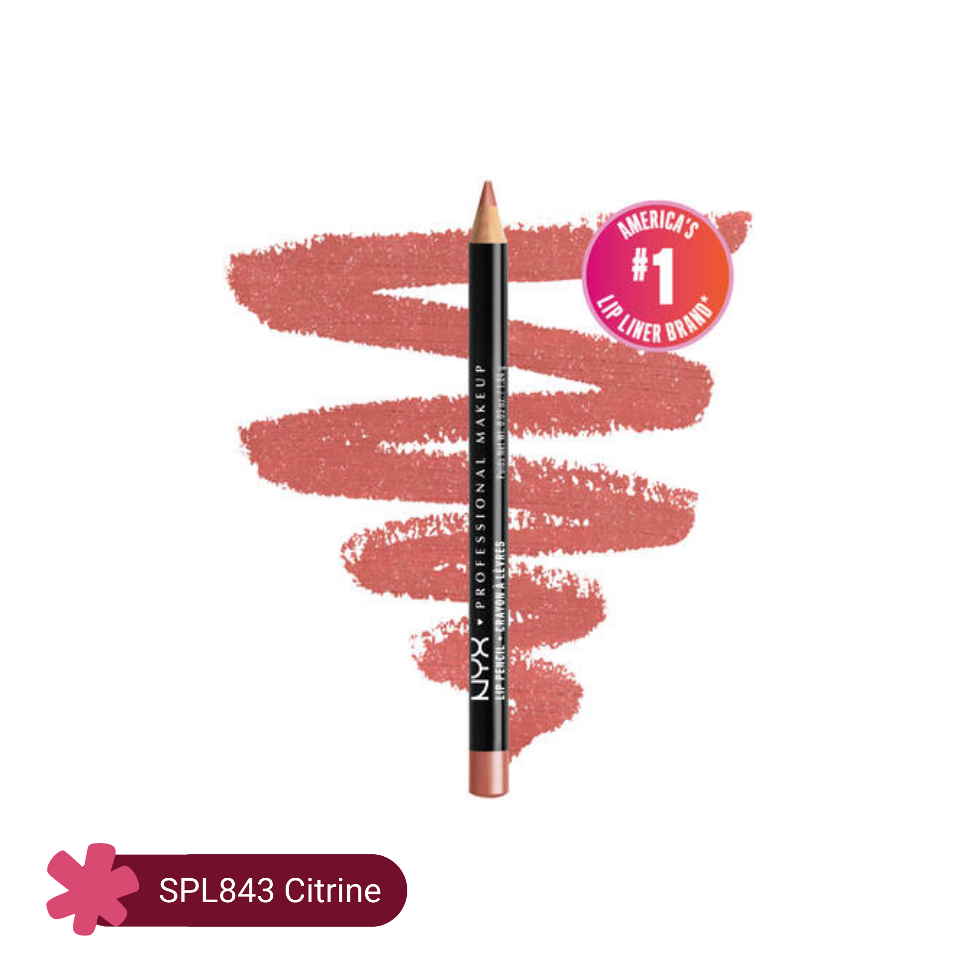 NYX Lip Pencil SPL843 Citrine 1.04gm