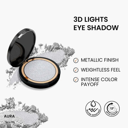 ST London 3D Lights Frosted Cream Eye Shadow Aura 8gm
