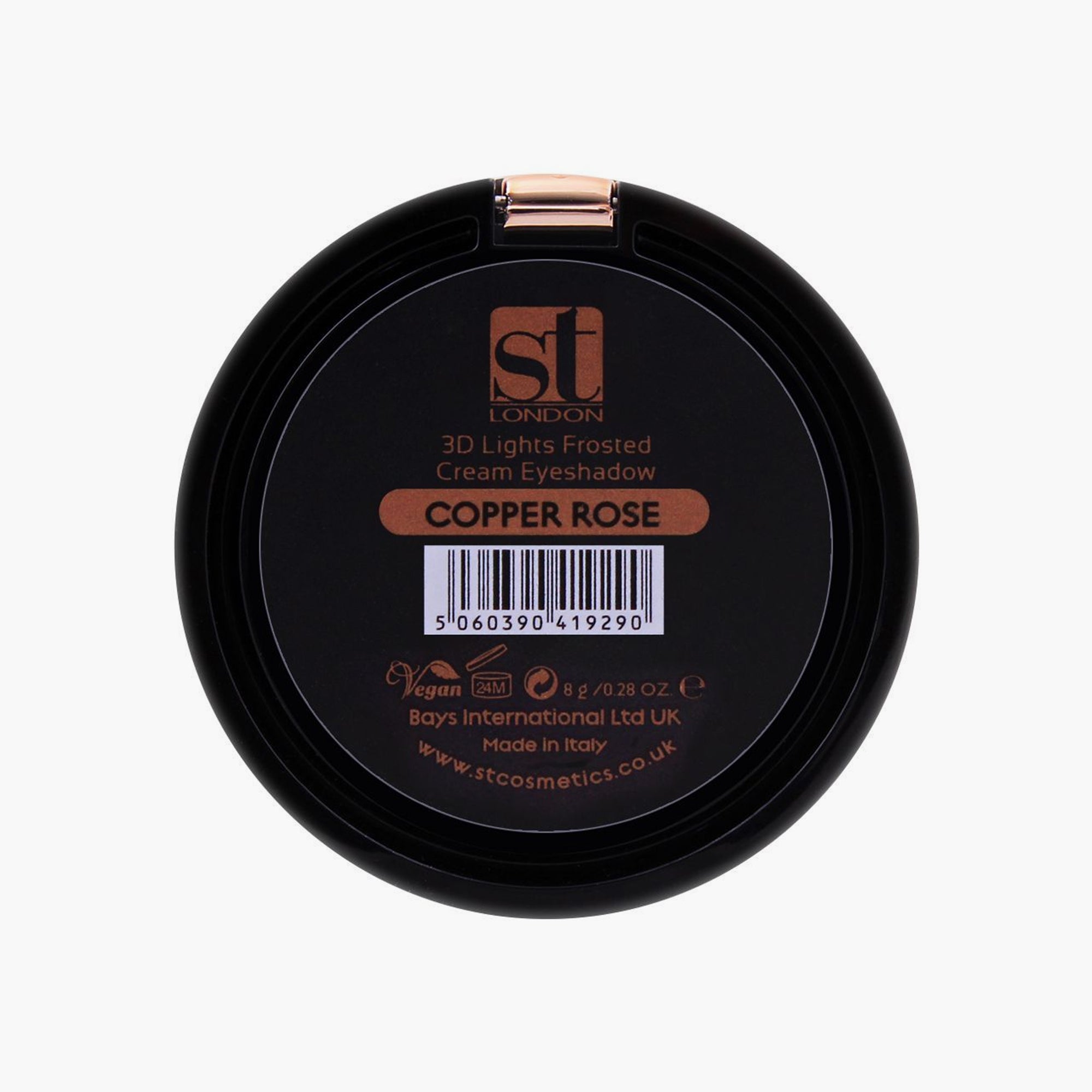 ST London 3D Lights Frosted Cream Eye Shadow Copper Rose 8gm ingredients