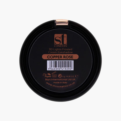 ST London 3D Lights Frosted Cream Eye Shadow Copper Rose 8gm