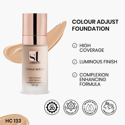 ST London Color Adjust High Coverage Foundation HC 133 30ml