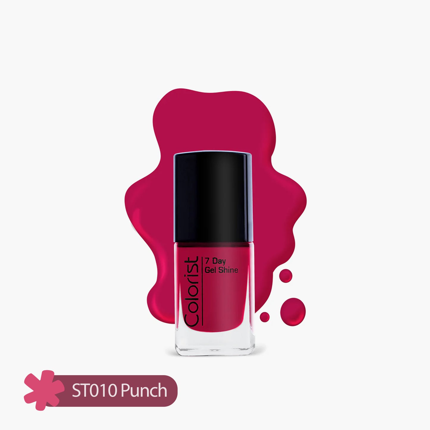 ST London Colorist 7 Day Gel Shine Nail Paint ST010 Punch 1 Piece