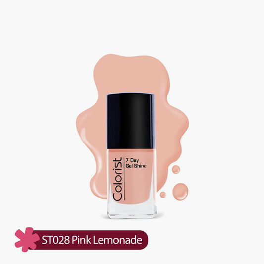 ST London Colorist 7 Day Gel Shine Nail Paint ST028 Pink Lemonade 1 Piece