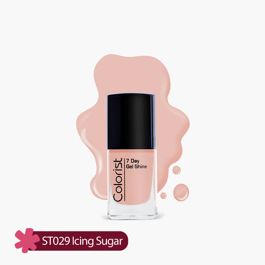 ST London Colorist 7 Day Gel Shine Nail Paint ST029 Icing Sugar 1 Piece