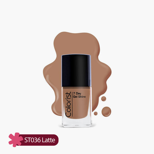 ST London Colorist 7 Day Gel Shine Nail Paint ST036 Latte 1 Piece