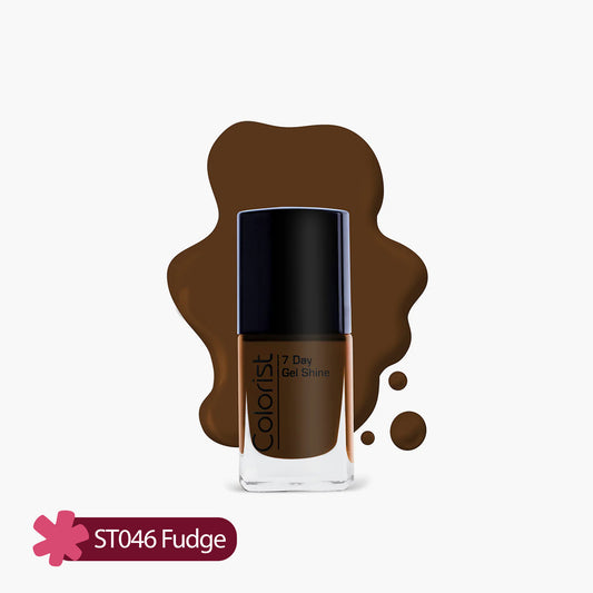 ST London Colorist 7 Day Gel Shine Nail Paint ST046 Fudge 1 Piece