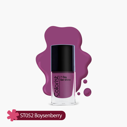 ST London Colorist 7 Day Gel Shine Nail Paint ST052 Boisenberry 1 Piece