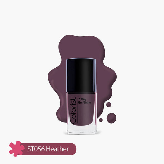 ST London Colorist 7 Day Gel Shine Nail Paint ST056 Heather 1 Piece