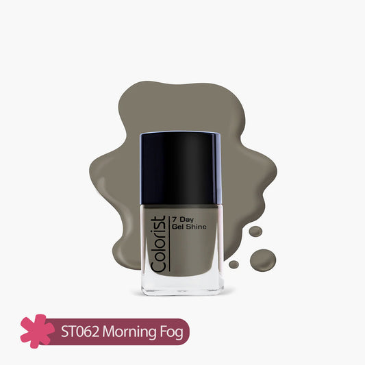 ST London Colorist 7 Day Gel Shine Nail Paint ST062 Morning Fog 1 Piece