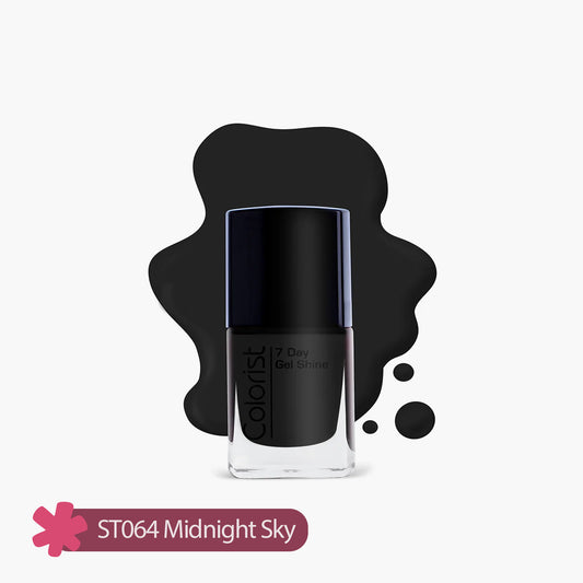 ST London Colorist 7 Day Gel Shine Nail Paint ST064 Midnight Sky 1 Piece